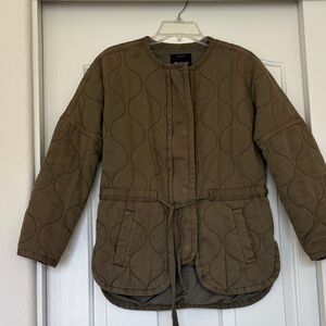 Madewell Olive Utility Jacket